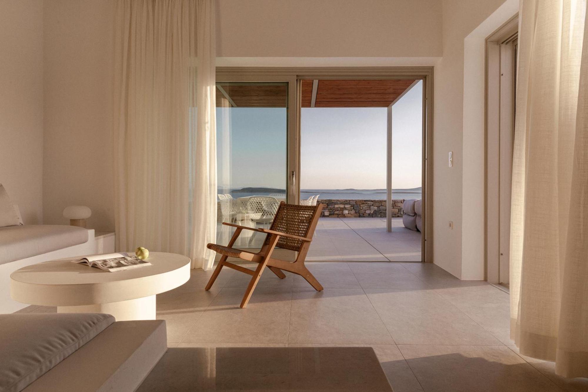 Melora Villas Paros Angairiá Quarto foto