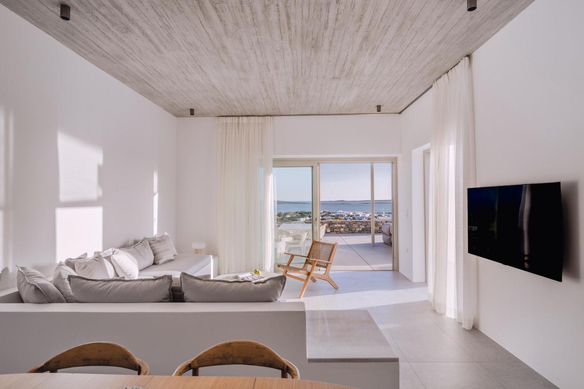 Melora Villas Paros Angairiá Quarto foto